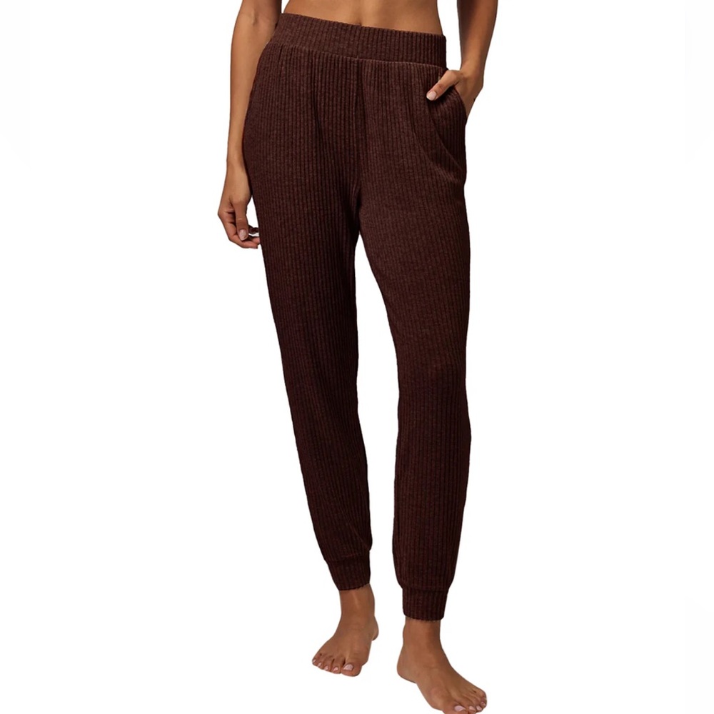 NWOT Spiritual Gangster Colette Rib Slim Jogger